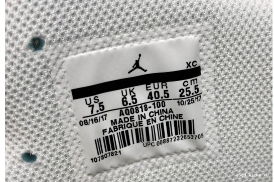 White 100 Jordan Retro Air 1 AQ0818 O-W High  AQ0818-100 0220